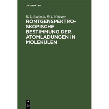 Vitalsource Technologies, Inc. R?ntgenspektroskopische Bestimmung der Atomladungen in Molek?len