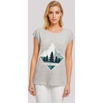 Premium Baumwolle F4NT4STIC Hike More Mountains Damen-Shirt 3XL – Erdgrau