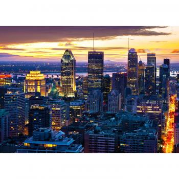 Puzzle Vue de Montréal de Nuit