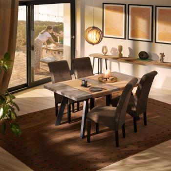 Silla de comedor ergonómica de Tectake