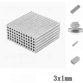 3x1mm Permanent NdFeB Magnets