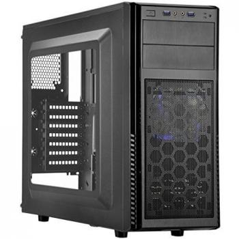 Mid‑Tower ATX Silente SilverStone SST‑PS11B‑W in Nero