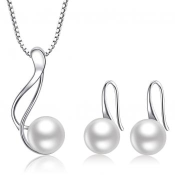 Ensemble Bijoux Perles d'Eau Douce – Argent Massif