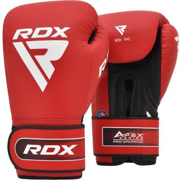 RDX APEX Sparringschläger‑Handschuhe (Hook & Loop) – 12 oz – Blau