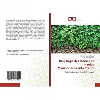 Rouissage des racines de manioc Manihot esculenta Crantz: Optimisation avec des pieds de cuve