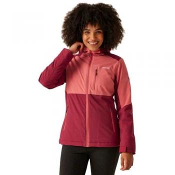 Women's Kelora Rumba Red and Mineral Red Waterproof Jacket (Size 14)