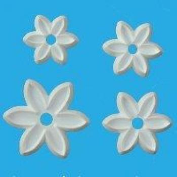 Floral Six‑Petal Cake Decorating Blade