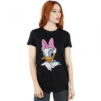 BI37867 Daisy Duck Boyfriend T‑Shirt, Women's, Black