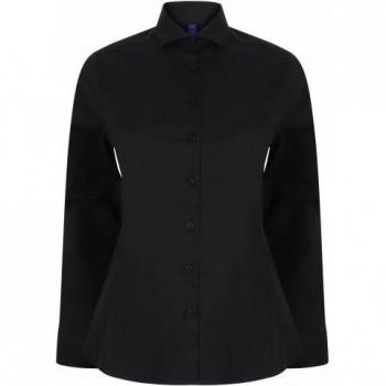 Camicia a maniche lunghe elasticizzata per donna Henbury