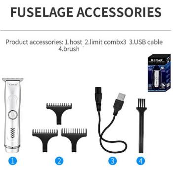 Kemei 6011 Professioneller Mini-Haartrimmer