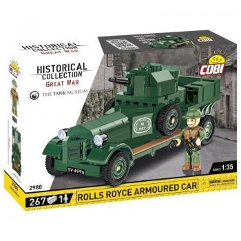 Rolls Royce Armoured Car Modellbausatz 1:35 mit Figur