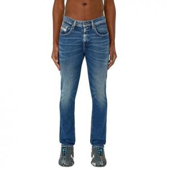Pantaloni Diesel Uomo Blu Navy Taglia 32