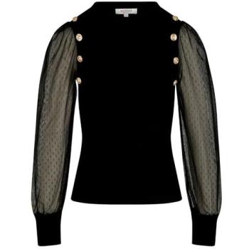 Morgan Pull Noir Femme 252-MALIA M