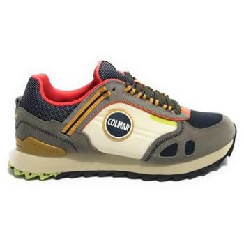 Damen-Travis Sport Colmar Sneaker – Beige Low Top mit strukturierter Oberfläche, EU 41