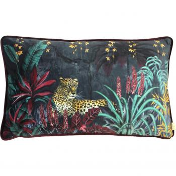 Zinara Leo Cushion Blue/Yellow/Pink