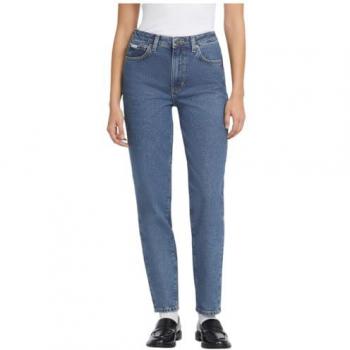 Mom Fit Jeans Blu Guess G06