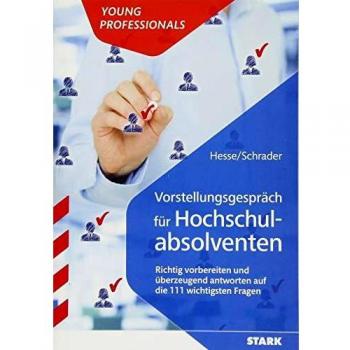 Jürgen Hesse Hesse/schrader: Vorstellungsgespräch Für Hochschulabsolventen