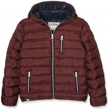 KAPORAL Doudoune à capuche pour garçons Neter rouge