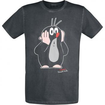 The Little Mole T-shirt « Oh Oh !» – Noir, homme, tailles S à 3XL