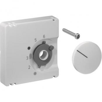 ALRE-IT Abdeckplatte 50x50mm JZ-001.001 matt weiß