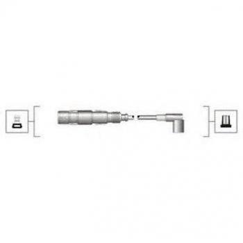 MAGNETI MARELLI Zündleitungssatz 941319170111 für Audi und VW