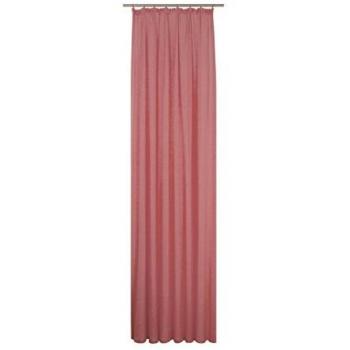 ModernMoments Halbtransparenter Vorhang Peck mit Kräuselband, 220 cm H, weiß