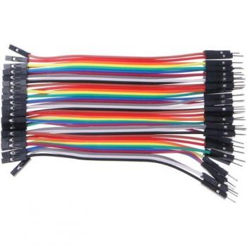 Cinta de jumper colorida 40 Uds. M-F/M-M/F-F