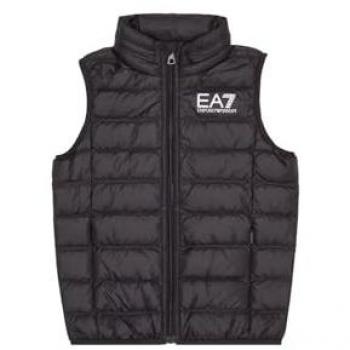 Gilet Duvet Emporio Armani EA7 Noir 10-14 ans