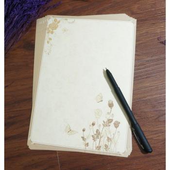 Alte Tinte Souvenir Papier Set