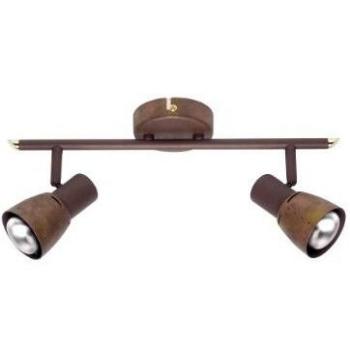 Antique Copper 2-Bulb Metal Downlight