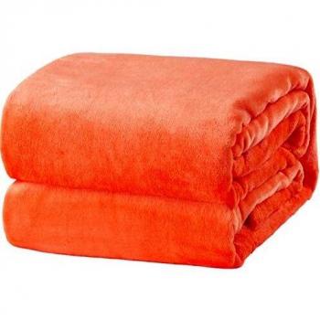 Tangerine Comfort Couch Blanket