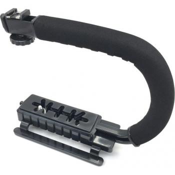 C-förmiger Stabilisator mit Haltegriff für DSLR und GoPro