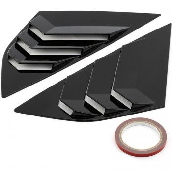 Forte Focus ST RS Hayon Noir Brillant Boîtier de fenêtre latérale ABS