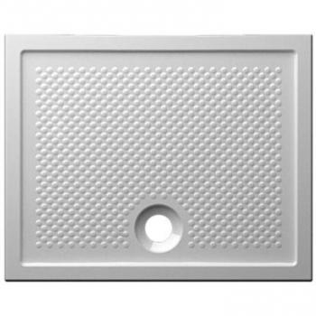 Ceramica Globo Piatto Doccia 100x80 cm in Bianco Lucido