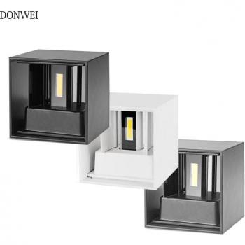Lámpara de Aluminio LED 12W para Exterior