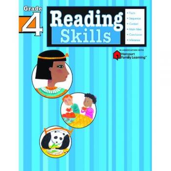 Reading Skills: Grade 4 (Flash Kids Harcourt Family Learning)