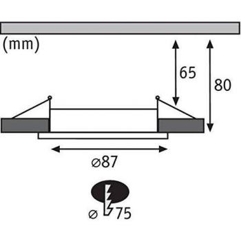 Premium Paulmann EBL 12V LED-Einbau