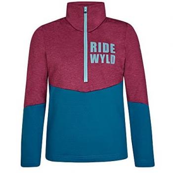 Ziener Kinder Langarmshirt Blau-Lila