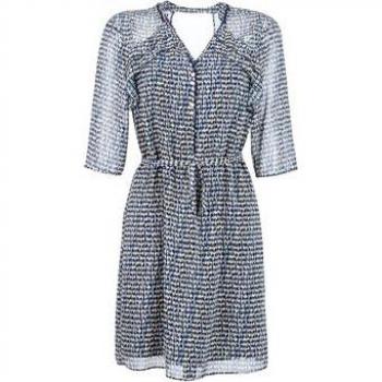 Robe courte FLORUS Bleu FR 34