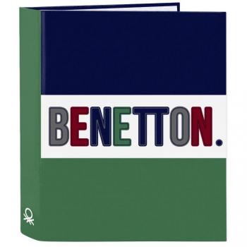Carpeta de Folio Benetton 4 Anillas Lomo Ancho