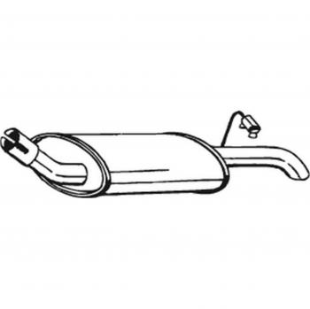 BOSAL Endschalldämpfer FORD 154‑799 6587738