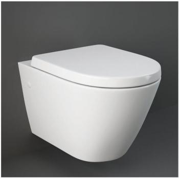 Wc Sospeso RIMLESS Rak Collezione Resort Bianco senza Brida