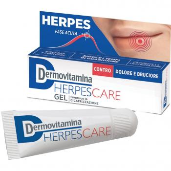 DermoVitamina Herpes Care Gel Cicatrizzante Labbra 8 ml