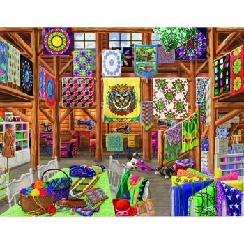 Coussin de puzzle 1000 pièces Joseph Burgess – Tissu Amoureux