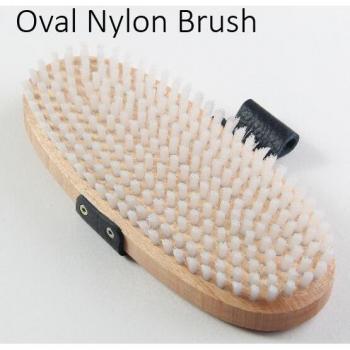 XCMAN Brass and Horsehair Ski Waxing Brush