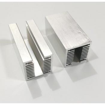 Châssis profilé en aluminium, dissipateur de chaleur pour LED 40x40-100mm