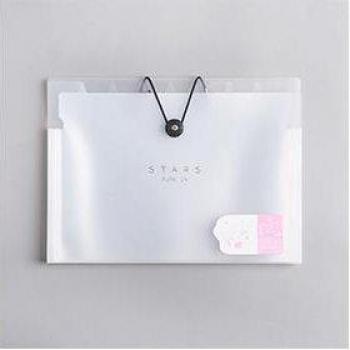 A4 8-Pocket Plastic File Organizer