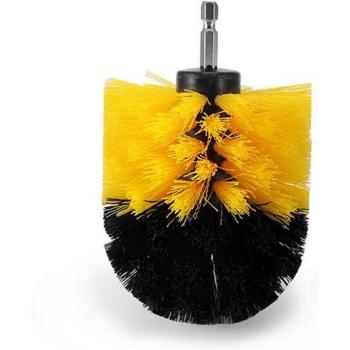 Brosse rotative à poils en nylon, ensemble de nettoyage 3 pièces