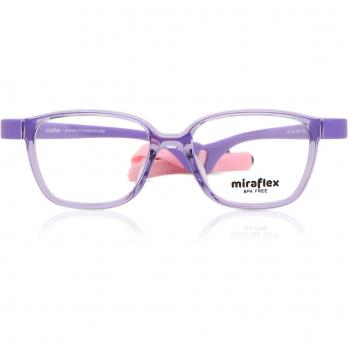 Miraflex MF4002 Kids K607 Kids' Eyeglasses Purple Size 42 (Frame Only)