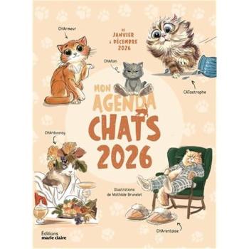 Mon agenda chats 2026